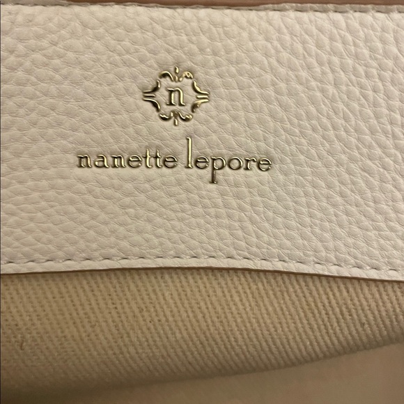 Nanette Lepore Natural/White 3 Sections,Black Cardholder Hands Free Bracelet NWT - Picture 7 of 16